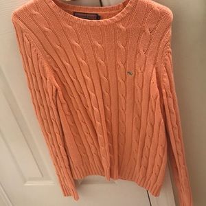 Vineyard vines sweater orange medium